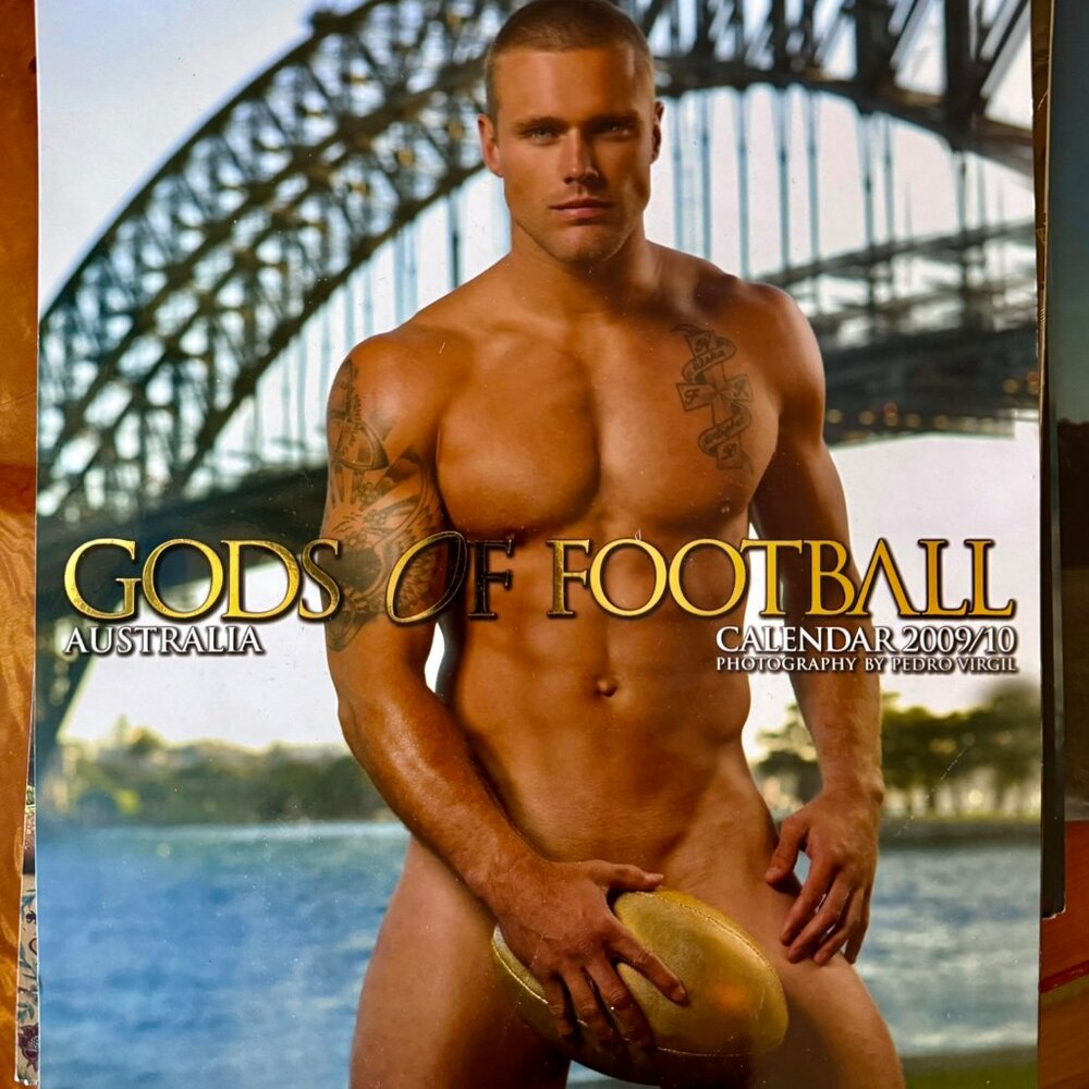 Gods of Football of Australia Vintage Calendar 2009/10 Pedro Virgil, other males